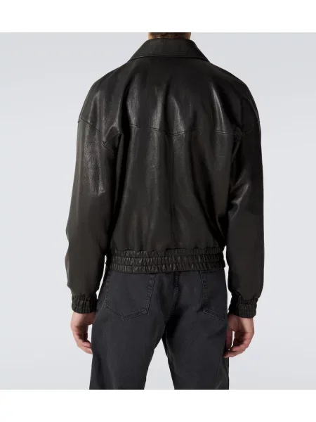 Geanta de piele Saint Laurent negru