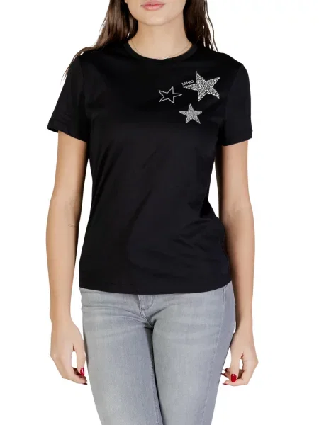 Koszulka Liu Jo z krótkim rękawem czarna