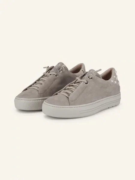 Paul Green Sneakersy S Ozdobnými Perličkami černošedá zelené
