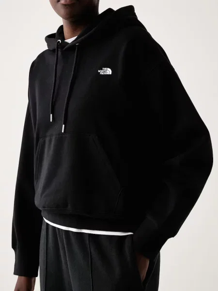 Суичър с качулка The North Face черно