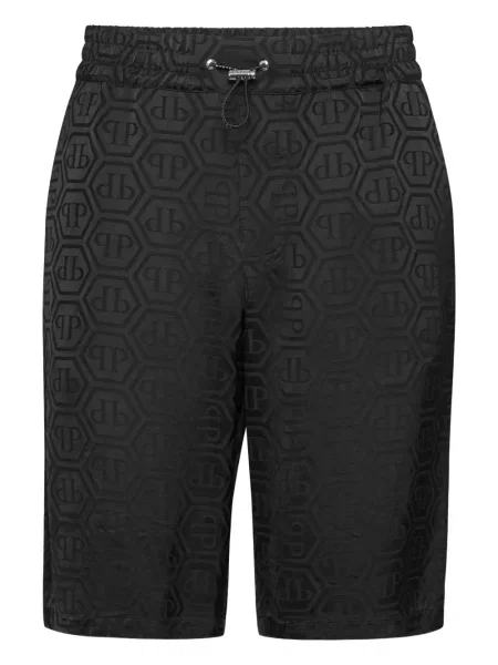 Pantaloni scurți Philipp Plein negru