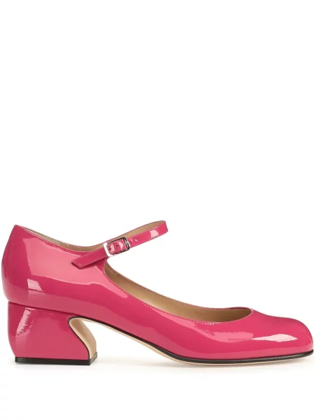 Pantofi cu toc Sergio Rossi roz