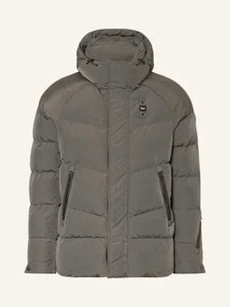 Blauer Prošívaná Bunda Crown S Izolací Dupont™ Sorona® petrolejová