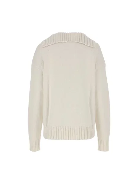 Sweter Jil Sander biały