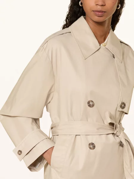 Calvin Klein Kurtka Trenczowa beige beżowa