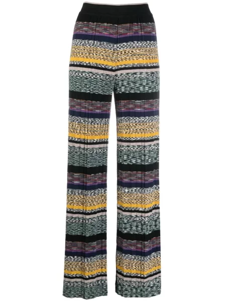 Pantaloni Missoni tricotate negru