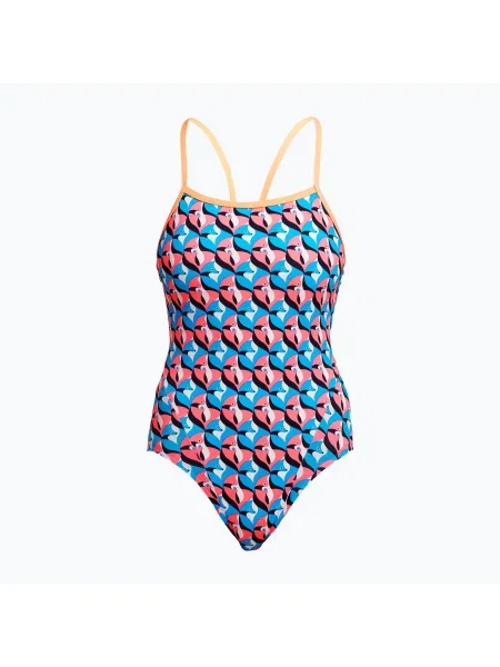 Olcsóbban. Funkita női egyrészes fürdőruha Single Strap One Piece egyrészes fox run. Méret: 14 kék