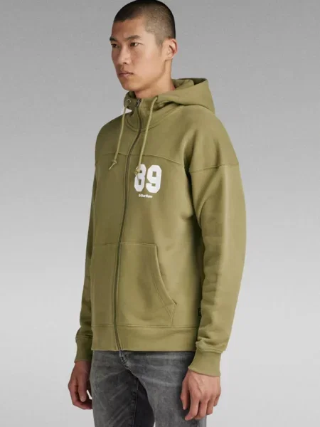 Толстовка G-star Raw зелена
