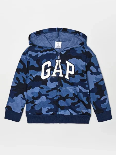GAP Hanorac albastru marin / bleumarin / opal alb