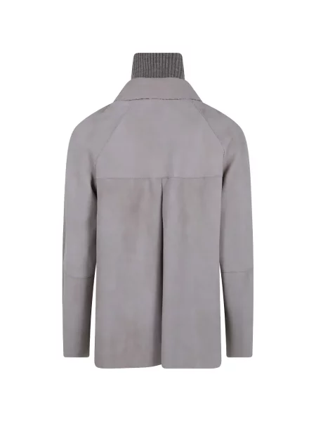 Geacă The Jackie Leathers din piele de căprioară