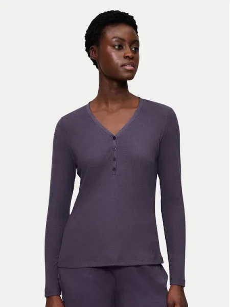 Triumph Cămașă pijama Mix&Match Bleumarin