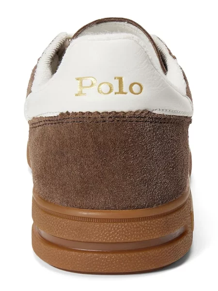 Замшевые кроссовки Polo Ralph Lauren