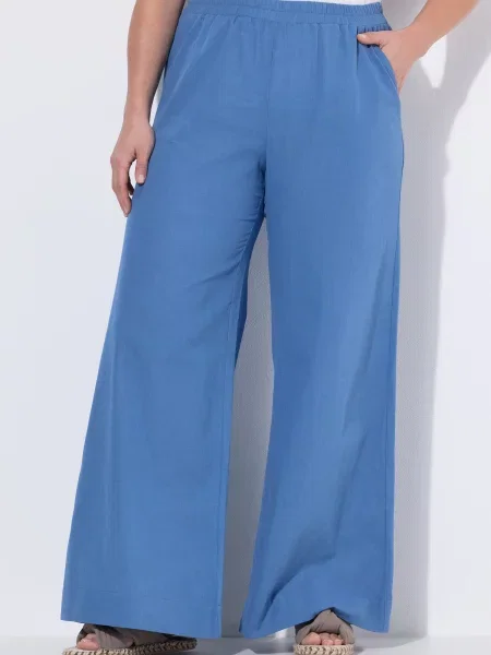 Ulla Popken Pantaloni regal albastru