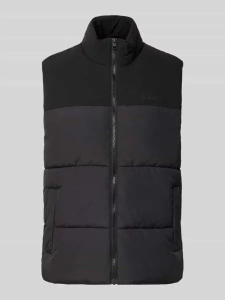 Kamizelka ze stójką model RAZE' Jack & Jones czarna