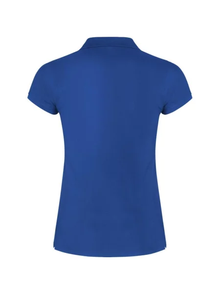 Koszulka Polo W niebieska