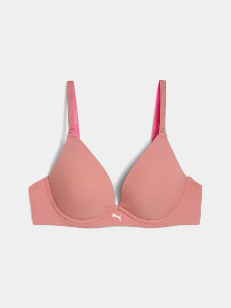 Бюстгальтер PUMA Microfiber Soft P комбінований верх рожевий