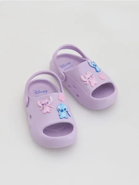 Reserved Lekkie klapki Lilo i Stitch lawendowy