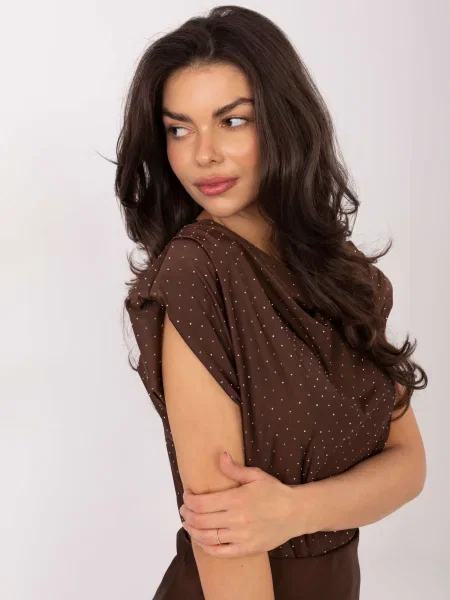 Bluză Italy Moda maro