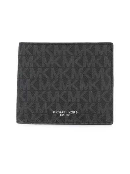 Portfel Michael Kors z logo czarny
