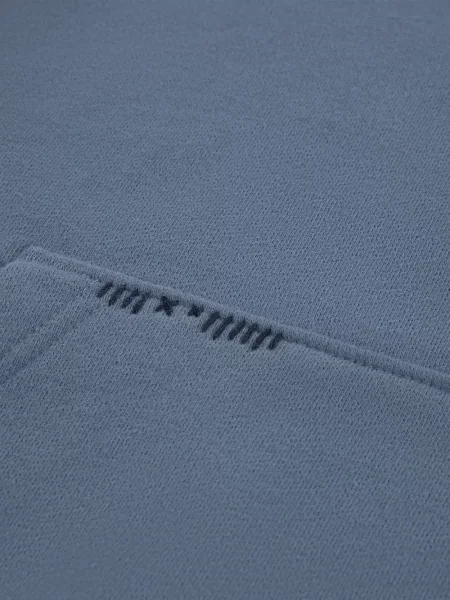 Hoodie Abercrombie Fitch μπλε