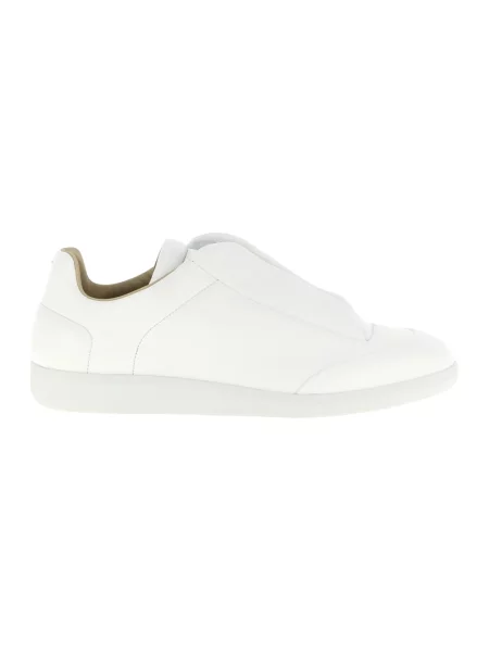 Sneakersy Maison Margiela skórzane białe