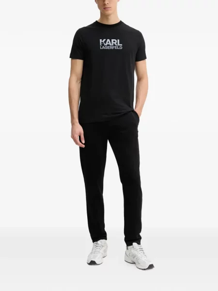 Μπλούζα Karl Lagerfeld με σχέδιο μαύρο