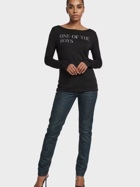 Лонгслив G-star Raw черный