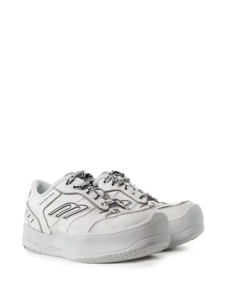Sneakerși Balenciaga cu platformă alb