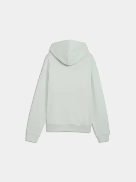 Худи Puma с лого зеленое