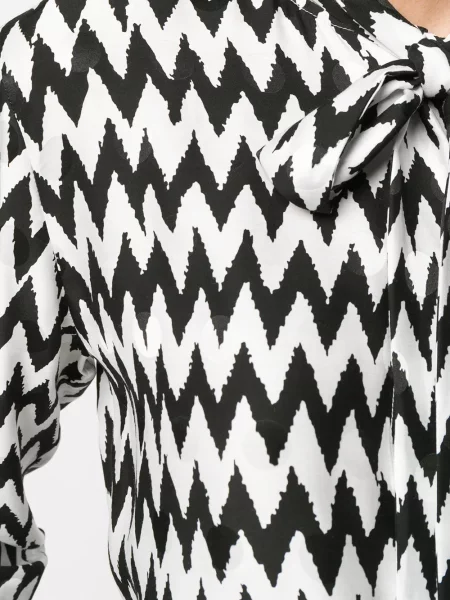 Bluză Haider Ackermann cu funde negru