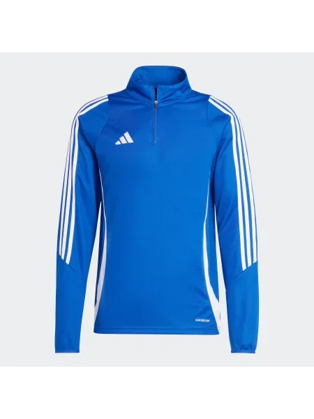 ADIDAS PERFORMANCE Hanorac sport Tiro albastru regal alb