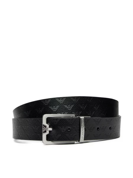 Emporio Armani Vyriškas Diržas juoda