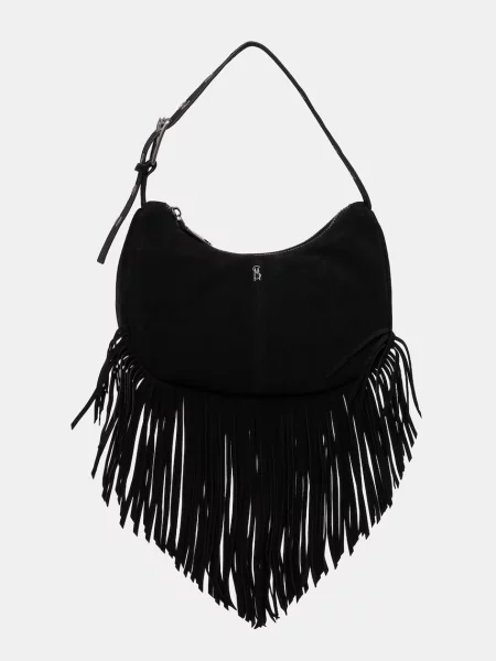 Steve Madden geantă pentru femei din piele întoarsă Bblaize negru