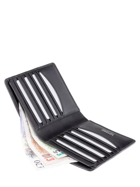 Кожаный кошелек Visconti черный