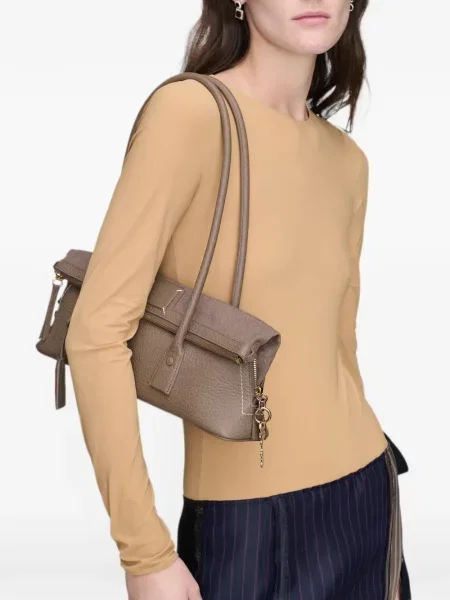 Geantă Maison Margiela din piele maro