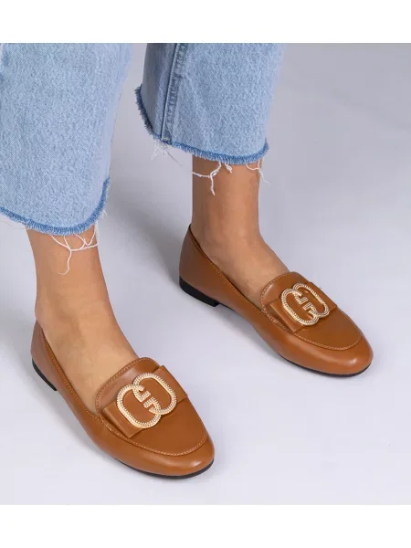 Loaferke Marka Niezdefiniowana zlata