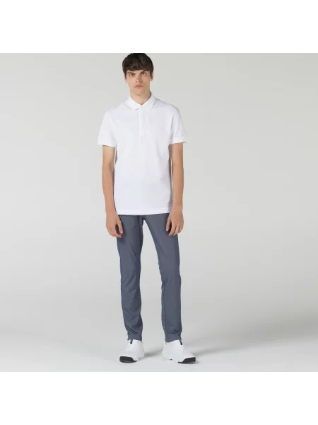 Lacoste Spodnie Slim Fit niebieskie