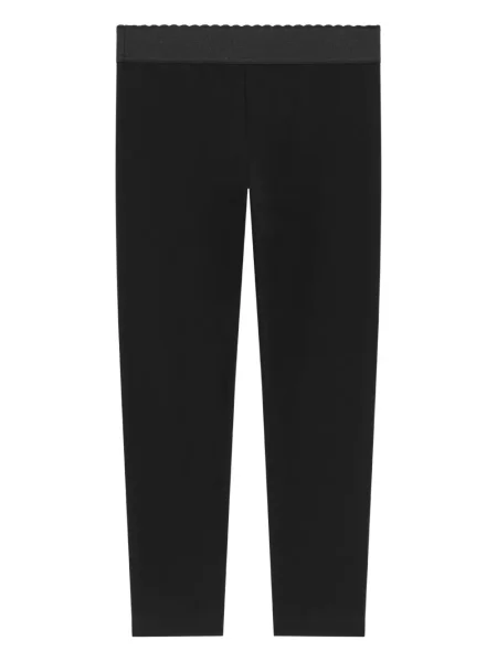 Dětské legíny Dolce & Gabbana černé
