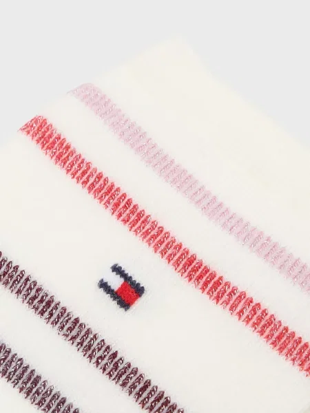 Носки Tommy Hilfiger в полоску белые