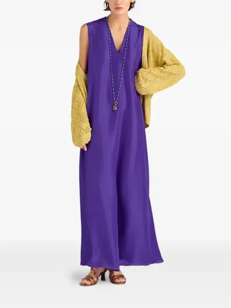Rochie maxi Momoni violet