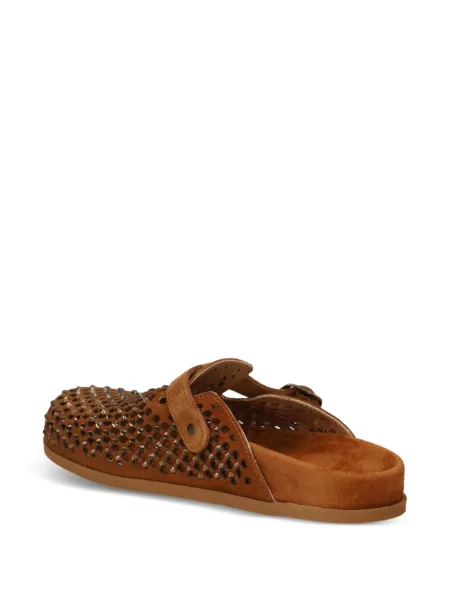 Papuci tip mules Metisse maro