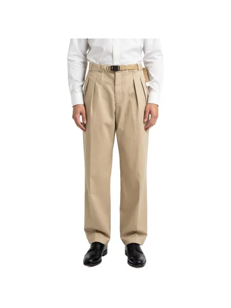 Pantaloni White Sand alb