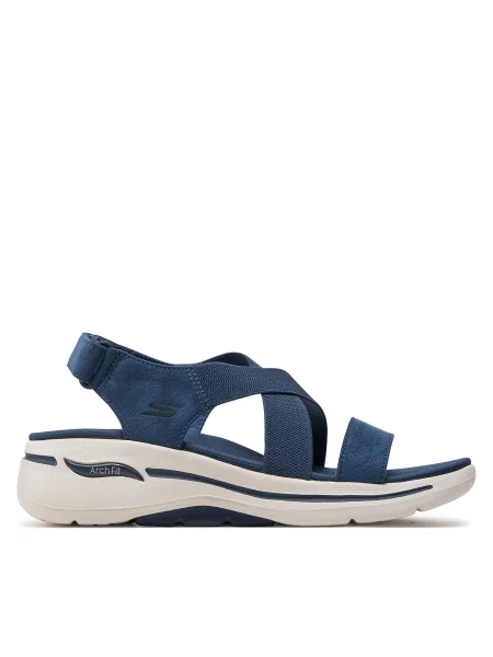 Basutės Skechers Go Walk Arch Fit Sandal-Treasured Navy mėlyna