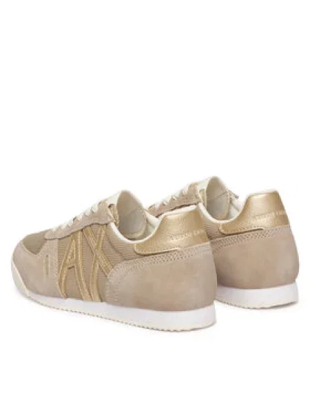Sneakersy Armani Exchange béžová