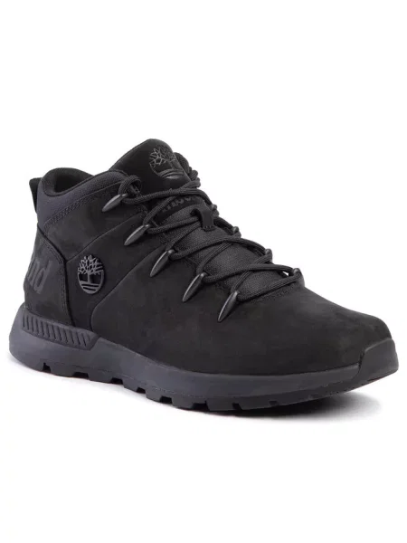 Чоботи Timberland з нубука чорні