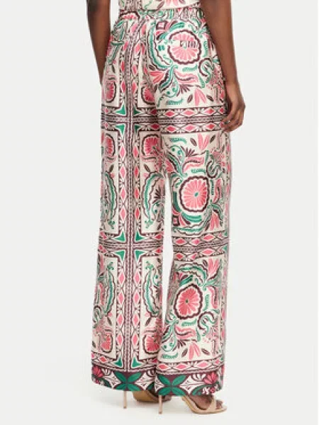 Morgan Szövet nadrág Színes Wide Leg