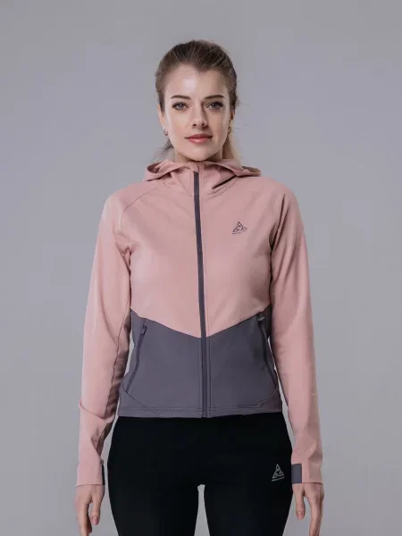 Protectonic Кофта спортивна Рожевий сірий