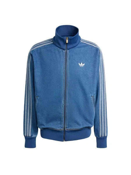 ADIDAS ORIGINALS Átmeneti dzseki Adicolor Firebird farmer / világoskék kék