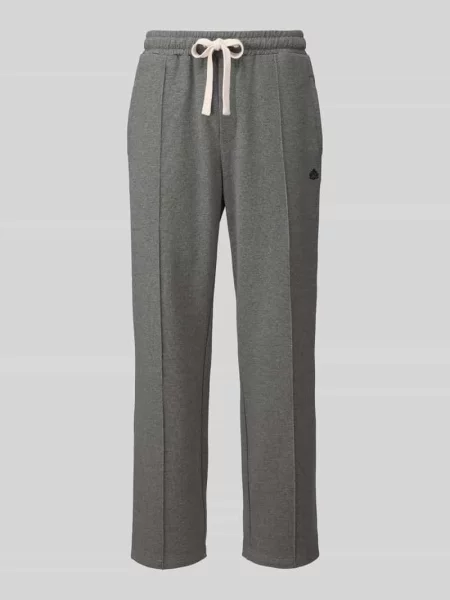 Spodnie dresowe o kroju loose fit z czystej bawełny model LINO' Don't Waste Culture