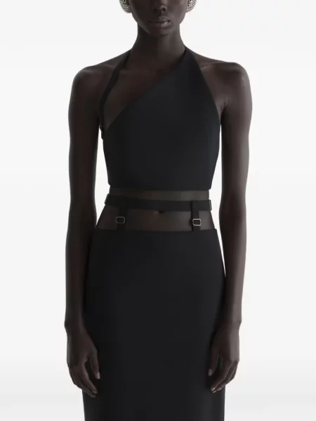 Cropp top Mugler negru